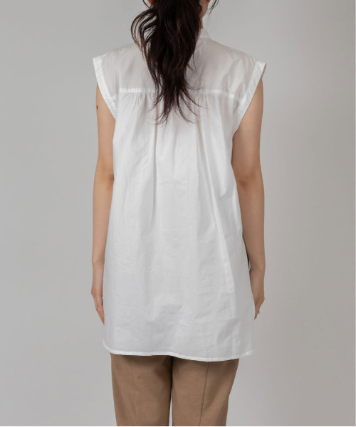 RANDA（ランダ）の「マルチウェイオーバーシャツ（シャツ/ブラウス・レディース・ホワイト/ピンク/ストライプ・FREE）」の19枚目の写真