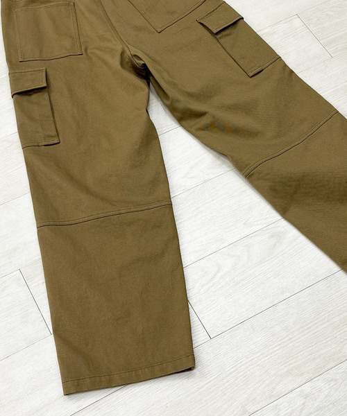 KIIT（キート）の「KIIT キート / DOUBLE KNEE CARGO PANTS ダブルニーカーゴパンツ / KIP-P94B-005（カーゴパンツ・メンズ・カーキ/チャコール・2/3/1）」の16枚目の写真