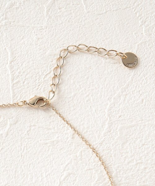 OPAQUE.CLIP（オペークドットクリップ）の「◆らせん風モチーフメタルネックレス（ネックレス・レディース・シルバー/ゴールド・00）」の8枚目の写真