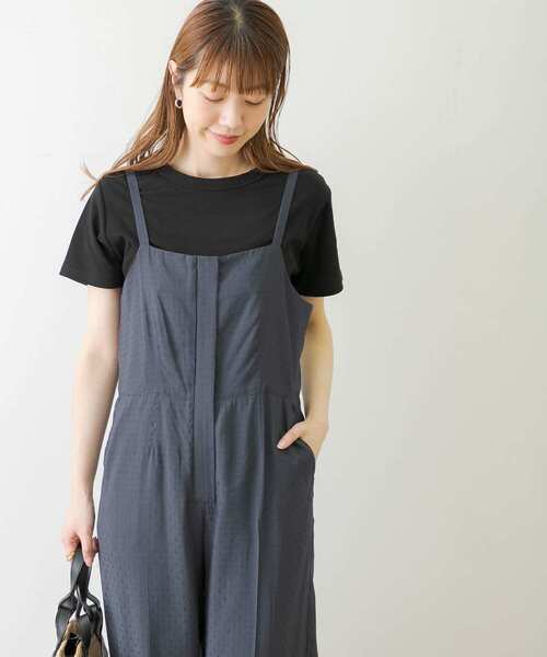 dot＆stripes ドットジャガードオールインワン dot＆stripes ドットジャガードオールインワン