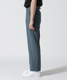 YOKE  ウールワンタックスラックス YOKE（ヨーク）の「YOKE/ヨーク/STITCHED WOOL STRAIGHT