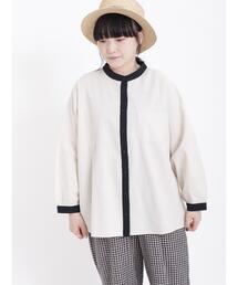 Samansa Mos2 | ドルマンスリーブクレリックシャツ(シャツ/ブラウス)