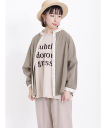 Samansa Mos2 | ドルマンスリーブクレリックシャツ(シャツ/ブラウス)