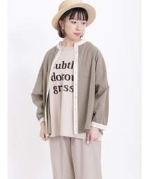 Samansa Mos2 | ドルマンスリーブクレリックシャツ(シャツ/ブラウス)