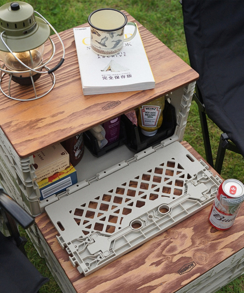 HIBROW/ハイブロウ】FLIP TOP 収納 折りたたみ ボックス FLIP BOX専用