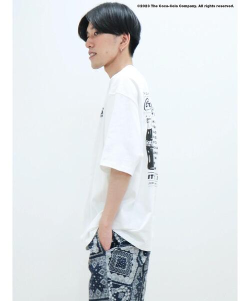 Coca Cola（コカコーラ）の「Coca-Cola「R」 ワールドツアーTEE（Tシャツ/カットソー・レディース・ブラック/ホワイト・M/L/XL）」の22枚目の写真