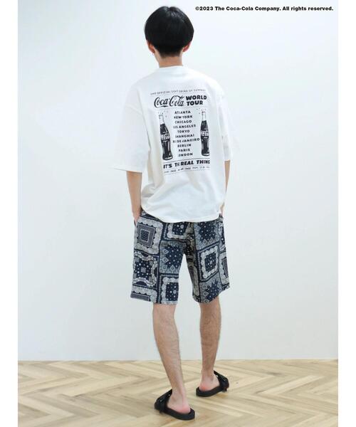 Coca Cola（コカコーラ）の「Coca-Cola「R」 ワールドツアーTEE（Tシャツ/カットソー・レディース・ブラック/ホワイト・M/L/XL）」の11枚目の写真