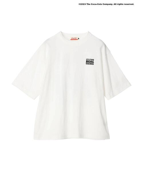 Coca Cola（コカコーラ）の「Coca-Cola「R」 ワールドツアーTEE（Tシャツ/カットソー・レディース・ブラック/ホワイト・M/L/XL）」の13枚目の写真