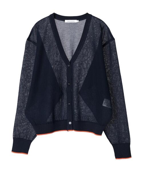 AMERICAN HOLIC（アメリカンホリック）の「Vネック配色シアー