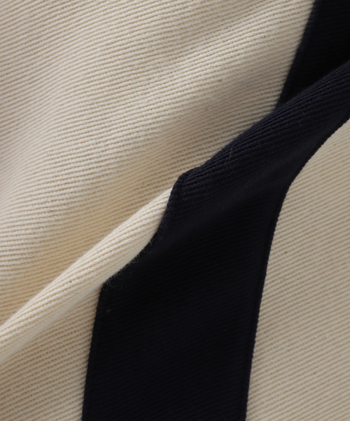 saby（サバイ）の「【saby / サバイ】TRACK BAGGY PANTS（その他パンツ・メンズ・ネイビー/アイボリー・1/2）」の19枚目の写真