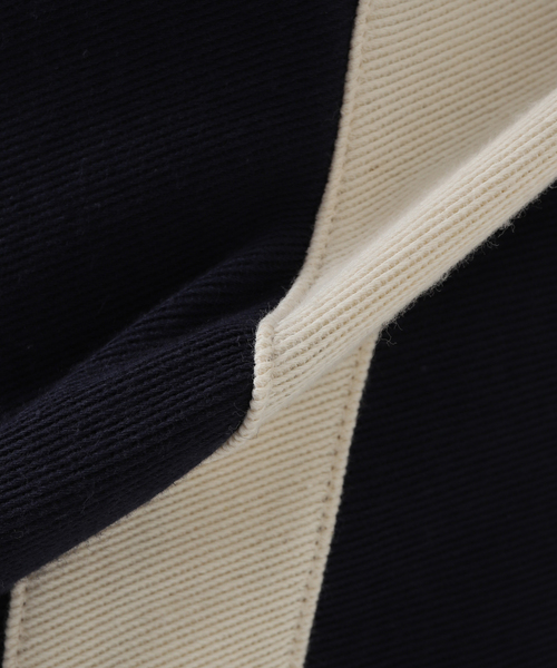 saby（サバイ）の「【saby / サバイ】TRACK BAGGY PANTS（その他パンツ・メンズ・ネイビー/アイボリー・1/2）」の14枚目の写真