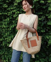 CORNERS | シルケット天竺Aラインタンクチュニック(タンクトップ)