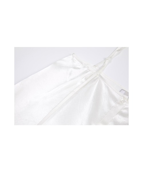 EKCOOKIES（イーケークッキーズ）の「【 EKCOOKIES 】フロントボタン光沢ビスチェ風キャミソール（キャミソール・レディース・ホワイト/ブラック・S/M）」の14枚目の写真