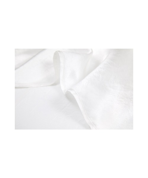 EKCOOKIES（イーケークッキーズ）の「【 EKCOOKIES 】フロントボタン光沢ビスチェ風キャミソール（キャミソール・レディース・ホワイト/ブラック・S/M）」の12枚目の写真