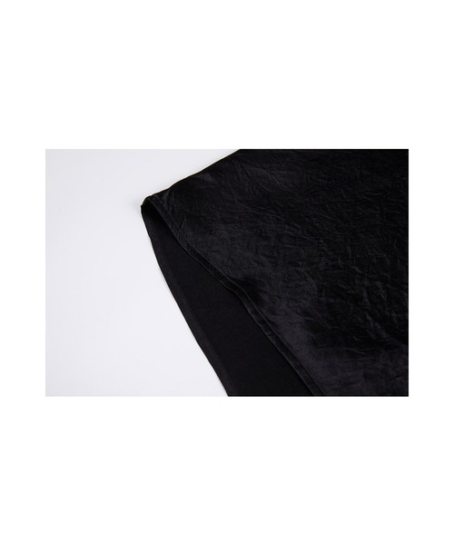 EKCOOKIES（イーケークッキーズ）の「【 EKCOOKIES 】フロントボタン光沢ビスチェ風キャミソール（キャミソール・レディース・ホワイト/ブラック・S/M）」の15枚目の写真