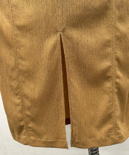 ジャガードバルーン袖バックＺＩＰワンピース