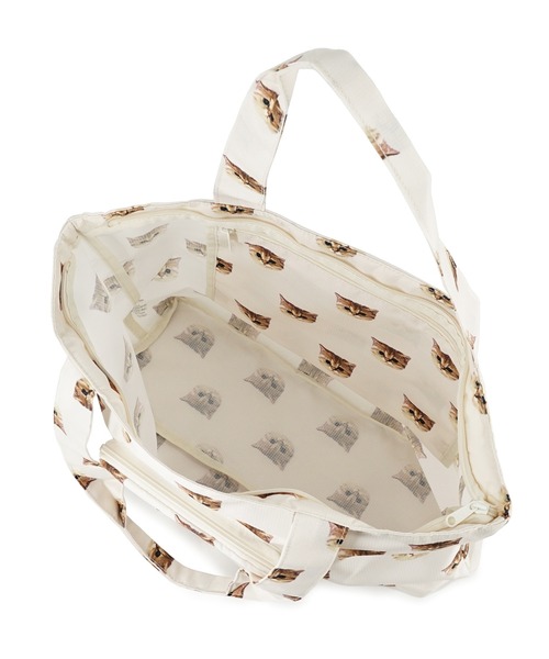 PAUL & JOE ACCESSOIRES(ポールアンドジョーアクセソワ)の「PAUL & JOE ACCESSOIRES (ポール&ジョーアクセソワ)折りたたみトートバッグ ヌネット総柄 / クリザンテーム PJA-B843 / PJA-B844(トートバッグ・レディース・ピンク/ベージュ/ネイビー/アイボリー/ピンク系その他/ブラック/ネイビー系/ピンク系その他2/ベージュ系その他・FREE)」の22枚目の写真