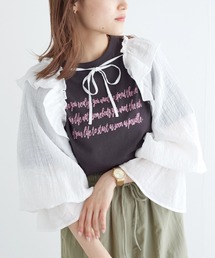 フリルスリーブボレロ