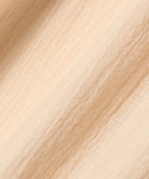 SHIPS Days（シップスデイズ）の「SHIPS Days:〈洗濯機可能〉布帛 ドッキング ワンピース（ワンピース・レディース・オフホワイト/ベージュ/ブラック/アイボリー・ONE SIZE）」の8枚目の写真