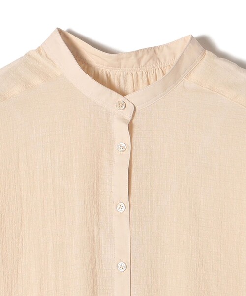 SHIPS Days（シップスデイズ）の「SHIPS Days:〈洗濯機可能〉布帛 ドッキング ワンピース（ワンピース・レディース・オフホワイト/ベージュ/ブラック/アイボリー・ONE SIZE）」の9枚目の写真