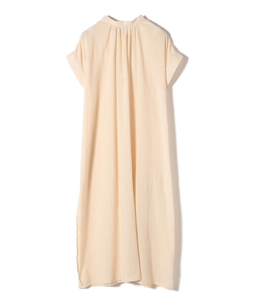 SHIPS Days（シップスデイズ）の「SHIPS Days:〈洗濯機可能〉布帛 ドッキング ワンピース（ワンピース・レディース・オフホワイト/ベージュ/ブラック/アイボリー・ONE SIZE）」の12枚目の写真