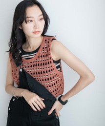 WEGO | WEGO/メッシュニットタンク(ベスト)