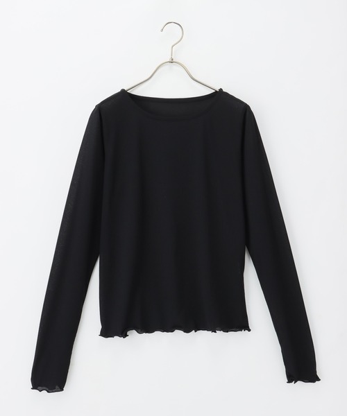 Honeys（ハニーズ）の「サムホール付シアートップス（Tシャツ