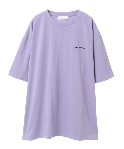 【MASTER FRAME】シャドーフラワープリントクルーネックTシャツ MASTER FRAME】シャドーフラワープリントクルーネックTシャツ（T