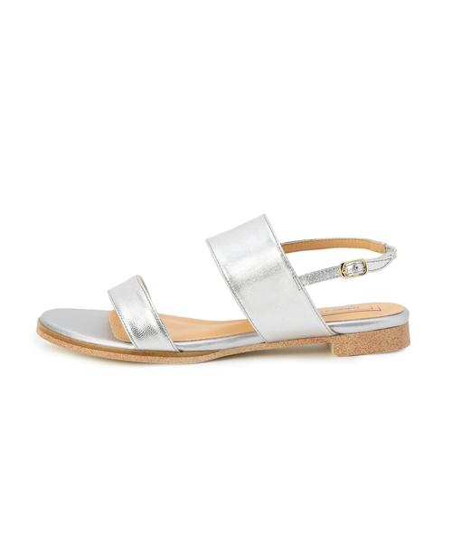 ODETTE E ODILE（オデットエオディール）の「OHL 2BLT SD10（サンダル・レディース・ホワイト/シルバー/その他1・36/37/35）」の6枚目の写真