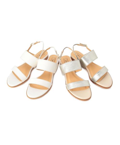 ODETTE E ODILE（オデットエオディール）の「OHL 2BLT SD10（サンダル・レディース・ホワイト/シルバー/その他1・36/37/35）」の11枚目の写真