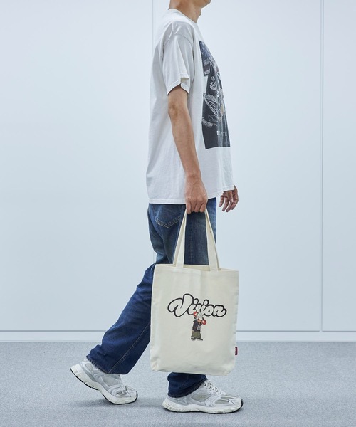 VISION STREET WEAR(ヴィジョンストリートウェア)の「【VISION STREET WEAR】オリジナルイラストキャンバストートバッグ(トートバッグ・メンズ・C/D/A/B・FREE)」の8枚目の写真