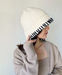 CLEA | リンキング刺繍かぎ編みニットバケハ(ハット)