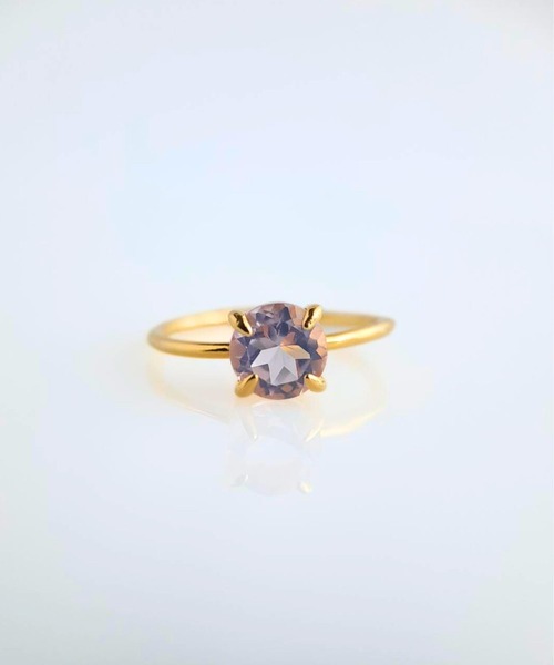 CERCA(チェルカ)の「SARINOHANA/ラウンドファセット天然石リング/silver925ゴールドカラー(リング・レディース・A/B/C/E/D/F/G/H・FREE)」の13枚目の写真