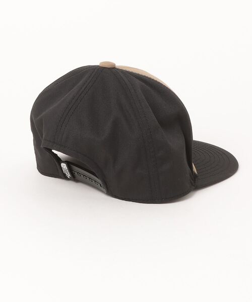 THE NORTH FACE(ザノースフェイス)の「THE NORTH FACE/ザ・ノース・フェイス KIDS' TRUCKER CAP キャップ 帽子 公園 親子コーデ サイズ調整 NNJ42305(キャップ・キッズ・ベージュ/ブラック・M/L)」の3枚目の写真