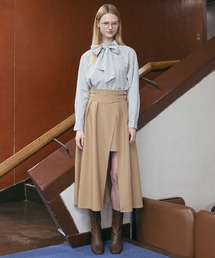 REDYAZEL（レディアゼル）の「ダブルベルトレイヤードスカート（スカート・レディース）」