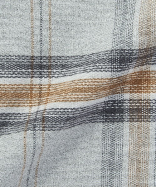 無印良品(ムジルシリョウヒン)の「両面起毛フランネルスタンドカラーシャツワンピース(ワンピース・レディース・グレー系7/ダークグリーン/ベージュ/ネイビー系5・M/XS/L/XXL/S/XL)」の12枚目の写真