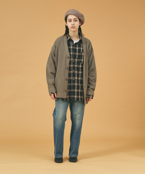 Ruben（ルーベン）の「【RUBEN/ルーベン】ウールバスクベレー/ユニセックス/ RUS-8206（ハンチング/ベレー帽・メンズ・ベージュ/グレー/ダークグリーン/モカ/ブラック・フリー）」の21枚目の写真