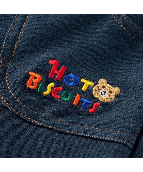 HOT BISCUITS（ホットビスケッツ）の「ストレッチデニムパンツ（デニムパンツ・キッズ・ネイビー・80ｃｍ/100cm/110cm/120cm/90cm）」の3枚目の写真