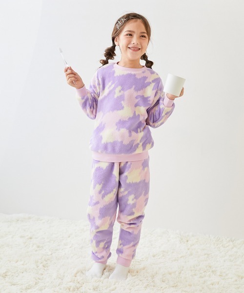 devirock（デビロック）の「ガールズ もこもこフリース パジャマ（ルームウェア/パジャマ・キッズ・その他3/その他4/その他5/その他1/その他2/ホワイト系その他3/ブルー系その他/パープル系その他/ピンク系その他/ホワイト系その他2/ホワイト系その他・150cm/110cm/130cm/160cm/140cm/100cm/120cm）」の18枚目の写真