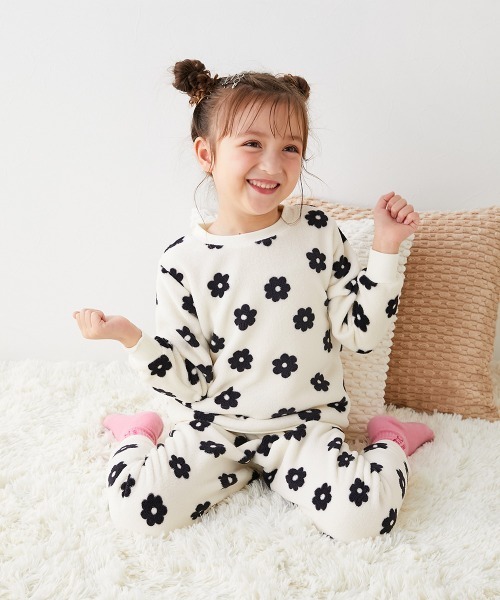 セール】ガールズ もこもこフリース パジャマ（ルームウェア/パジャマ