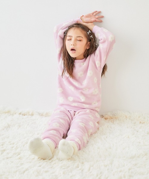devirock（デビロック）の「ガールズ もこもこフリース パジャマ（ルームウェア/パジャマ・キッズ・その他3/その他4/その他5/その他1/その他2/ホワイト系その他3/ブルー系その他/パープル系その他/ピンク系その他/ホワイト系その他2/ホワイト系その他・150cm/110cm/130cm/160cm/140cm/100cm/120cm）」の15枚目の写真