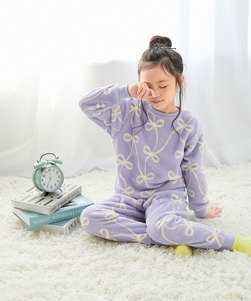 セール】ガールズ もこもこフリース パジャマ（ルームウェア/パジャマ