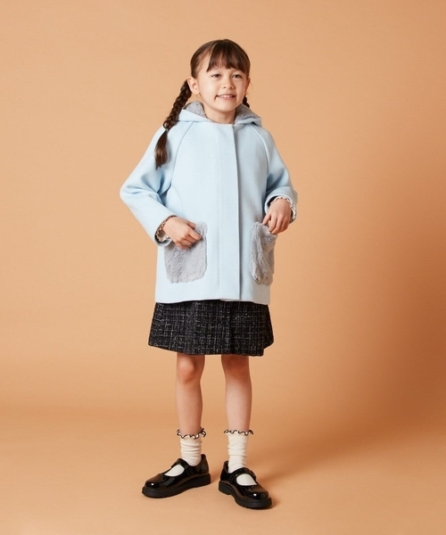 a.v.v（アーヴェヴェ）の「[KIDS]メリージェーン[WEB限定サイズ]（パンプス・キッズ・ブラック/アイボリー・20/23/19/22/21/18/24）」の11枚目の写真