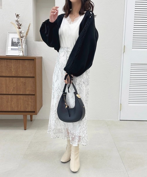 レースアップスリーブボレロ【ZOZOTOWN限定アイテム】（カーディガン