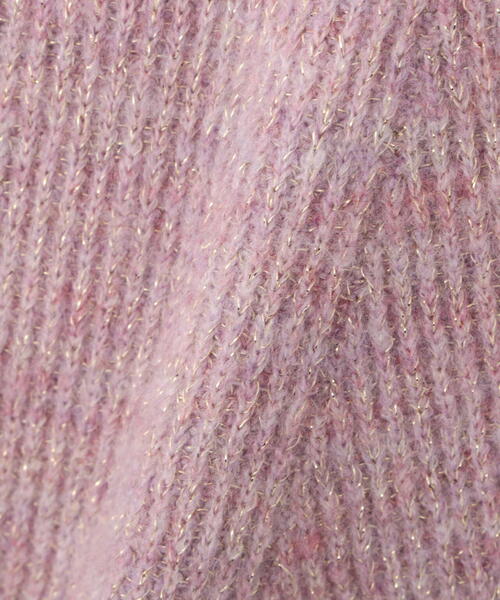 PROPORTION BODY DRESSING(プロポーションボディドレッシング)の「ボリュームスリーブラメニット / 1213270014(ニット/セーター・レディース・ピンク/ホワイト/グレー・SMALL/MEDIUM)」の20枚目の写真