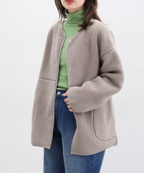 Honeys(ハニーズ)の「フライスタートル(Tシャツ/カットソー・レディース・オレンジ/イエロー/ダークグレー/グリーン/ブルー/モカ/ボルドー/スモークピンク/ブルー系その他・M/L/LL/S)」の18枚目の写真