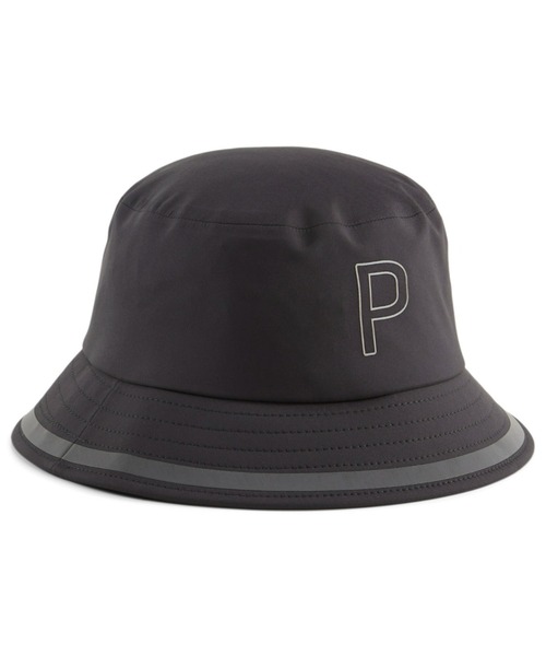 PUMA(プーマ)の「PUMA プーマ メンズ ゴルフ ドライ ストーム バケットハット(ハット・メンズ・ネイビー/ブラック・SMALL/LARGE)」の1枚目の写真