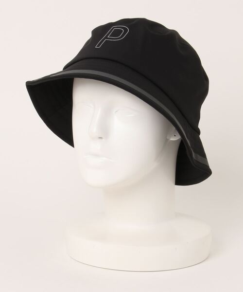 PUMA(プーマ)の「PUMA プーマ メンズ ゴルフ ドライ ストーム バケットハット(ハット・メンズ・ネイビー/ブラック・SMALL/LARGE)」の6枚目の写真