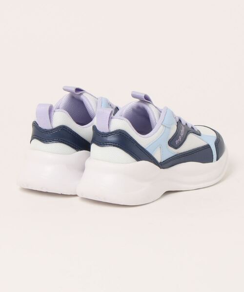 n☆p school（ニコプチスクール）の「【n☆p school】ニコ☆プチスクール　軽量スニーカー　NPS-0540（スニーカー・キッズ・ホワイト系その他/サックスブルー/ピンク系その他・23.0cm/19.0cm/22.0cm/21.0cm/20.0cm/22.5cm/21.5cm/23.5cm）」の4枚目の写真