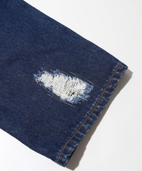 XLARGE(エクストララージ)の「DISTRESSED DENIM PANTS(デニムパンツ・メンズ・ブラック/インディゴブルー・34inch/36inch/32inch/30inch)」の17枚目の写真